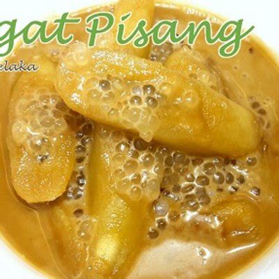 Atas permintaan ramai yg suruh akak buat semula sagu gula melaka. Resepi Pengat Pisang Sagu Gula Melaka Alamaya Info