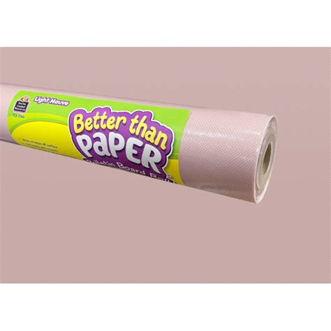 Light Mauve Better Than Paper Bulletin Board Roll Tcr77411 Teacher