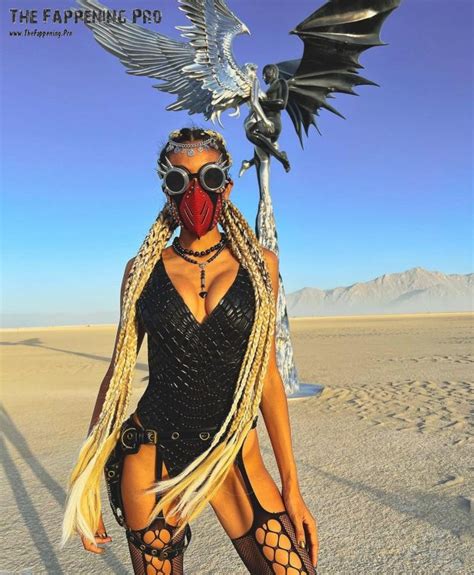 Kelly Gale Sexy At Burning Man
