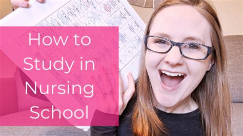 How To Study In Nursing School Nursing School Of Success