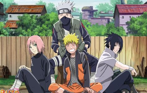 Wallpaper Naruto Anime Ninja Team 7 Uchiha Sasuke Shinobi