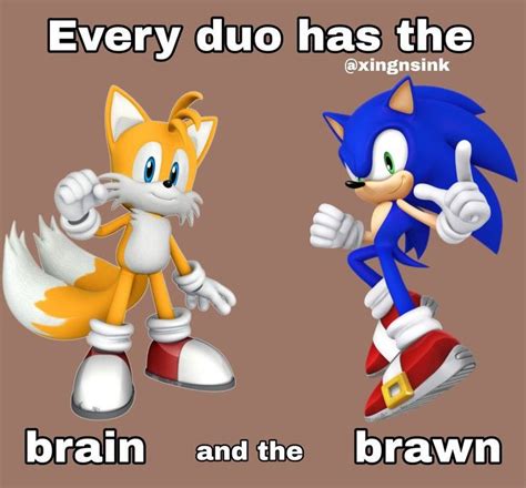 Sonic And Tails Are The Best Duo 💛💙 In 2023 Sonic Funny Sonic Sonic Fan Art