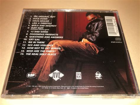 Boogie Down Productions Bdp Final Cd Sex And Violence Krs One Robert Williams Art Ebay