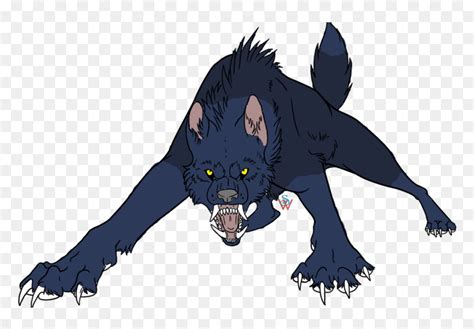Anime Angry Wolf Drawings Anime Angry Wolf Drawing Hd Png Download