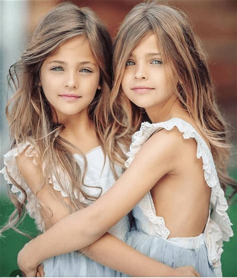 Pictures Of Young Twins Who Are Hailed As The Most Beautiful Girls In