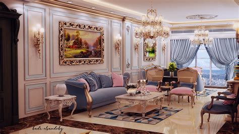 Luxury Classic Interior Design On Behance