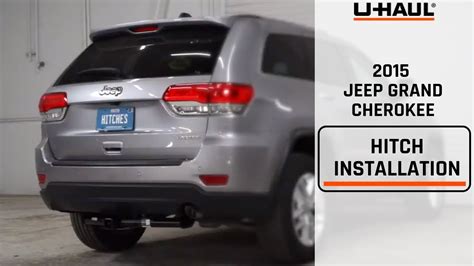 2015 Jeep Grand Cherokee U Haul Trailer Hitch Installation Youtube