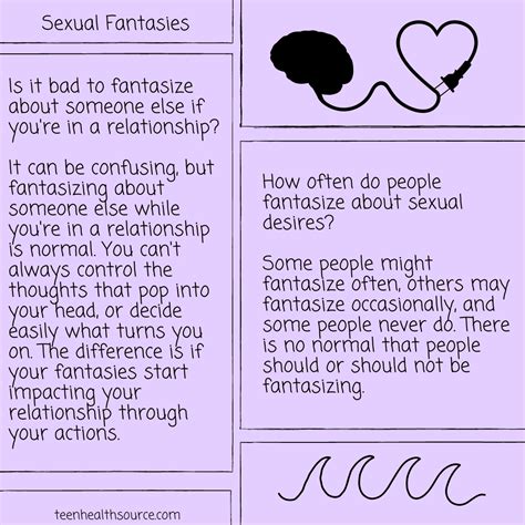 An Introduction To Sexual Fantasies Infographics Teen Health Source