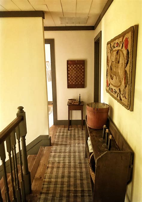 Hallway ~ Peace Manor 🌻 Country Primitive Living Room Colonial House