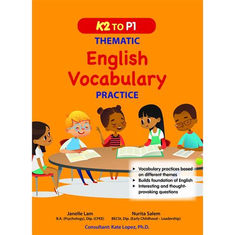 K2 To P1 Thematic English Vocabulary Practice Kindergarten English