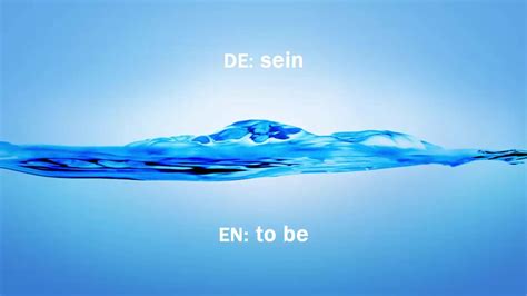 Learn How To Say Sein To Be In German Learn German Pronunciation