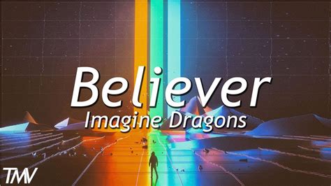 Later that same month 'believer' to me, is the first song i've ever written in my career that i could stand back and say, that is. Imagine Dragons - Believer | letra (sub español ) - YouTube
