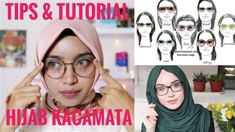 Tips Dan Tutorial Hijab Menggunakan Kacamata Youtube