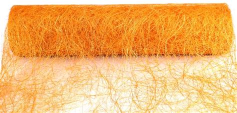 Kel Toy Abaca Scrunch Fabric Roll 19 Inch By 10 Yard Orange Buy