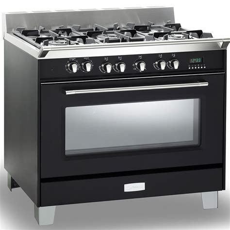 This 24 gas range by verona has the power of a professional range that is perfect for a small kitchen. Verona 36" Dual Fuel Single Oven Range - Modern - Gas ...