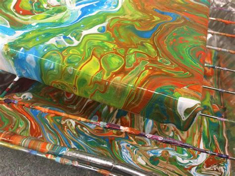 Art Room Blog Acrylic Pour Painting