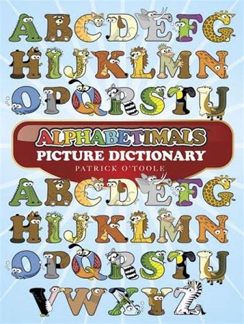 Alphabetimals Picture Dictionary By Patrick Otoole English Paperback