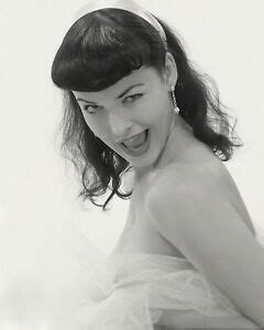 Bettie Page Pinup Nude 1950 S Reprint Multiple Sizes 966 EBay