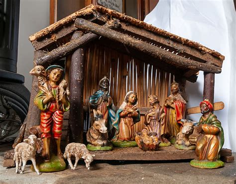Vintage Nativity Set Creche Made In Italy Nativity Set Etsy Hot Sex Picture