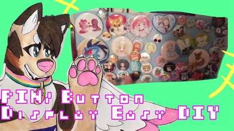 Easy Way To Display Pins Buttons Diy Easy In A Pin Collection Youtube