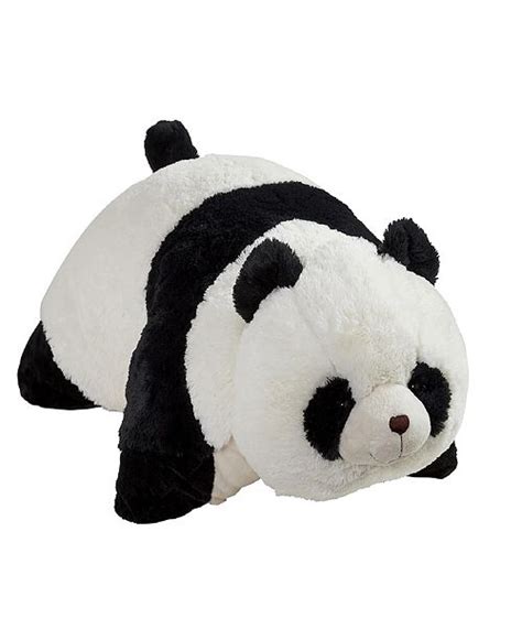 Pillow Pets Signature Comfy Panda Jumboz Stuffed Animal Plush Toy