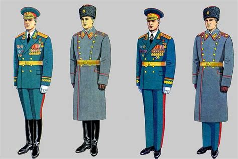Soviet Army Marshals And Generals Parade Dress Uniforms Army Uniform British Army Uniform