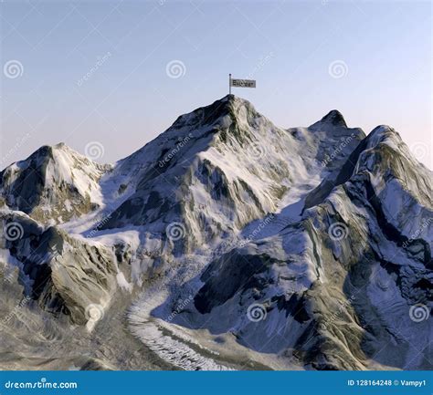 Mount Everest Heights Of Reliefs The Highest Mountain In The World