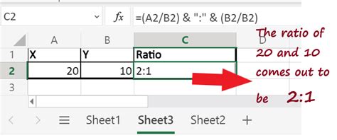 Ratio In Excel Javatpoint