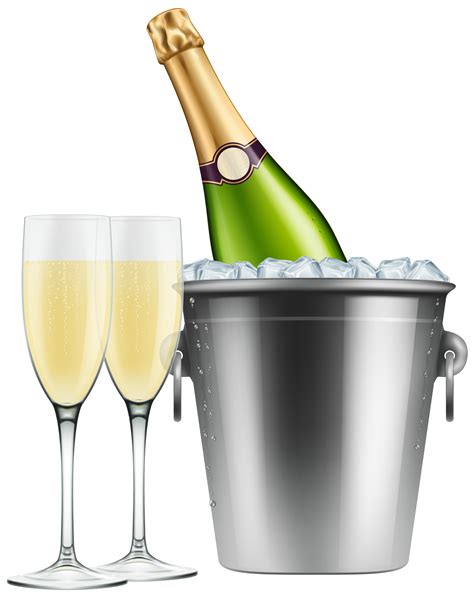 Find the perfect gold champagne glasses celebrate stock illustrations from getty images. Champagne in Ice and Glasses PNG Clip Art Image | Gallery ...
