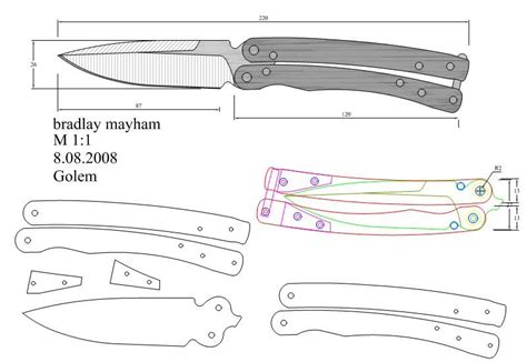 As a child growing up in the early 60's knives to me were a toy. Butterfly Knife Template | merrychristmaswishes.info