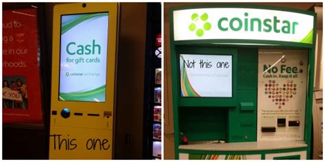 If you don't have enough coins to get a gift card, don't use coinstar. Time To Trade-In Those Gift Cards | Coinstar Exchange
