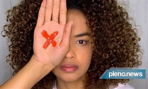 Campanha Sinal Vermelho X na mão denuncia agressões Brasil Pleno