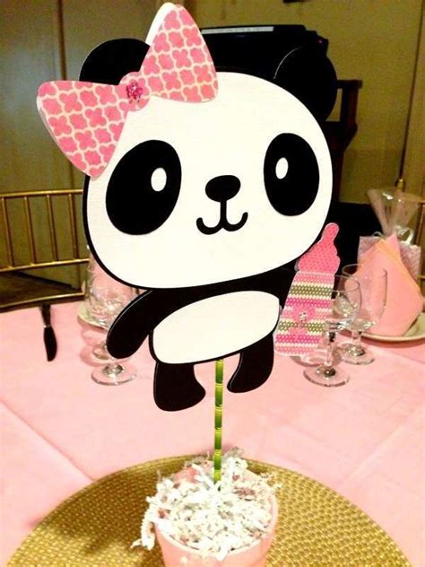 Baby Panda Baby Shower Party Centerpieces See More Party Planning