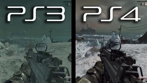 Ghosts Ps3 Vs Ps4 Gameplay Comparison Current Next Gen Graphics New