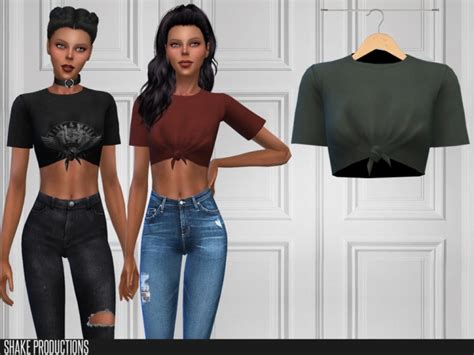 468 Top By Shakeproductions At Tsr Sims 4 Updates