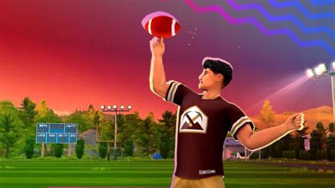 Joining The Football Team In The Sims 4 High School Years