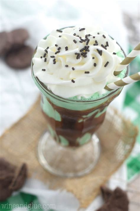 This Grasshopper Is Full Of Mint And Chocolate Flavor A Milkshake For