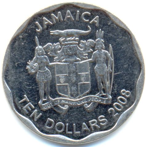 Jamaican Ten Dollar Value