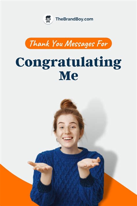 65 Best Thank You Messages For Congratulating Me TheBrandBoy In
