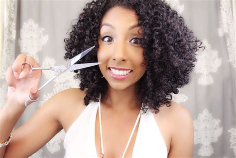 Remember that once your hair dries, it may appear shorter than you cut it as curls form. How to Cut Your Own Long Curly Hair at Home