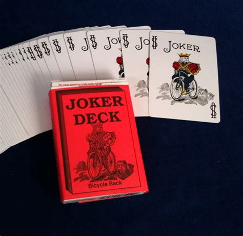 If a proper board is unavailable, the players can keep score with pencil and. Joker Deck Full Color Joker with Bicycle Backs - Wholesale ...