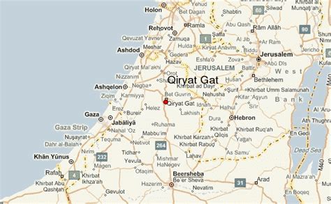 Qiryat Gat Location Guide