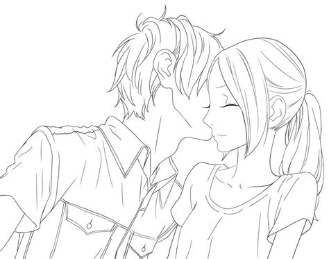 Aggregate 75 Cute Anime Couple Coloring Pages Induhocakina