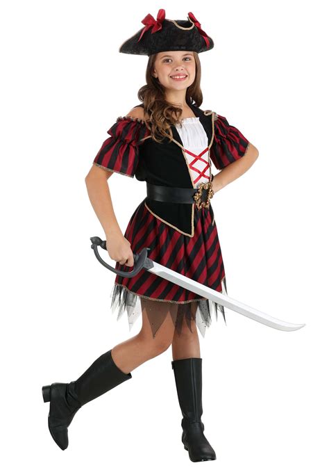seven seas pirate costume for girls