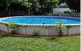 Above Ground Pool Landscaping Pictures Images