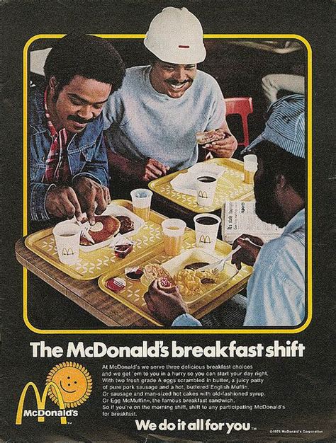1976 Mcdonalds Ad The Breakfast Shift Vintage Ads Retro Ads Mcdonalds
