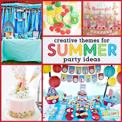 Craft a foodie event focused exclusively on local farmers, chefs, and vendors. Keep Cool with these Hot Summer Party Themes | Mimi's ...