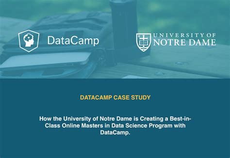Notre Dames Online Data Science Masters With Datacamp Be Analytics
