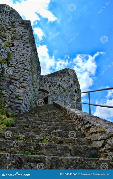 Detail On Old Castle With Stone Wall Stock Photo Image Of Castle