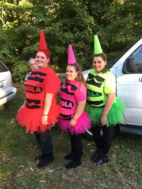 Crayola Crayons Group Halloween Costume Vlr Eng Br